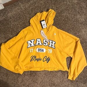 Yellow NASH USA Hoodie